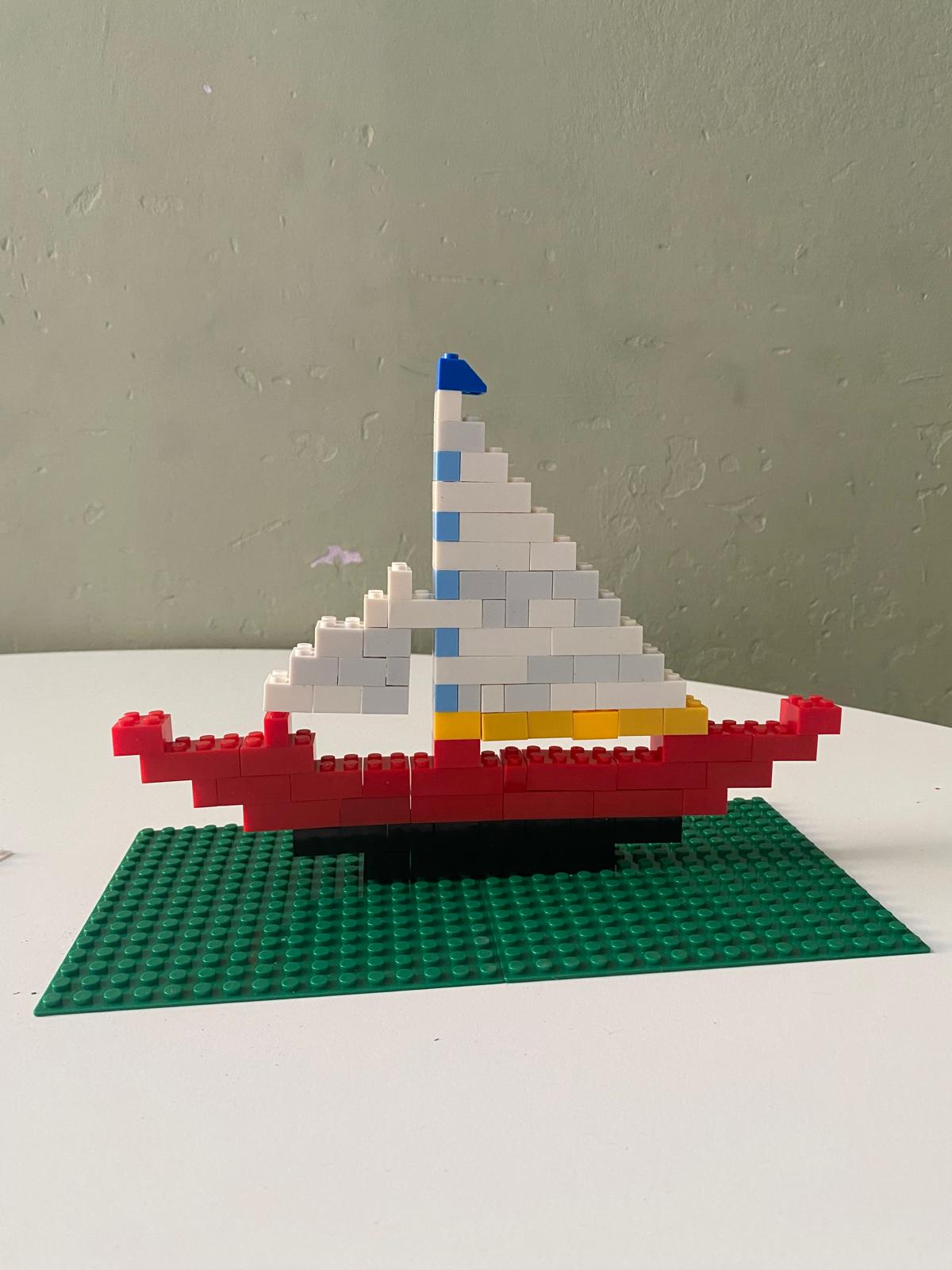 Construction bateau lego